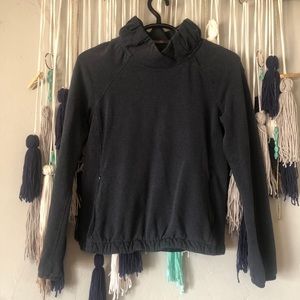 Lululemon - Mock neck popover sweatshirt in navy